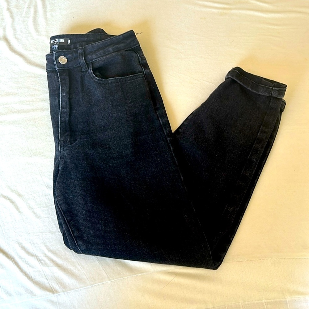 Missguided High Waisted Mom Jeans